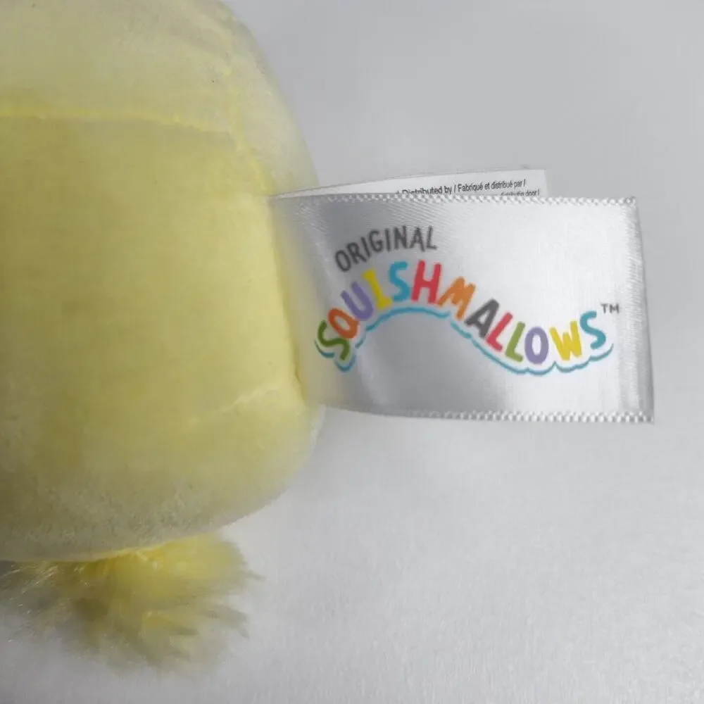Squishmallow Aimee The Chick Easter 3 Inch‎ Clip NWT